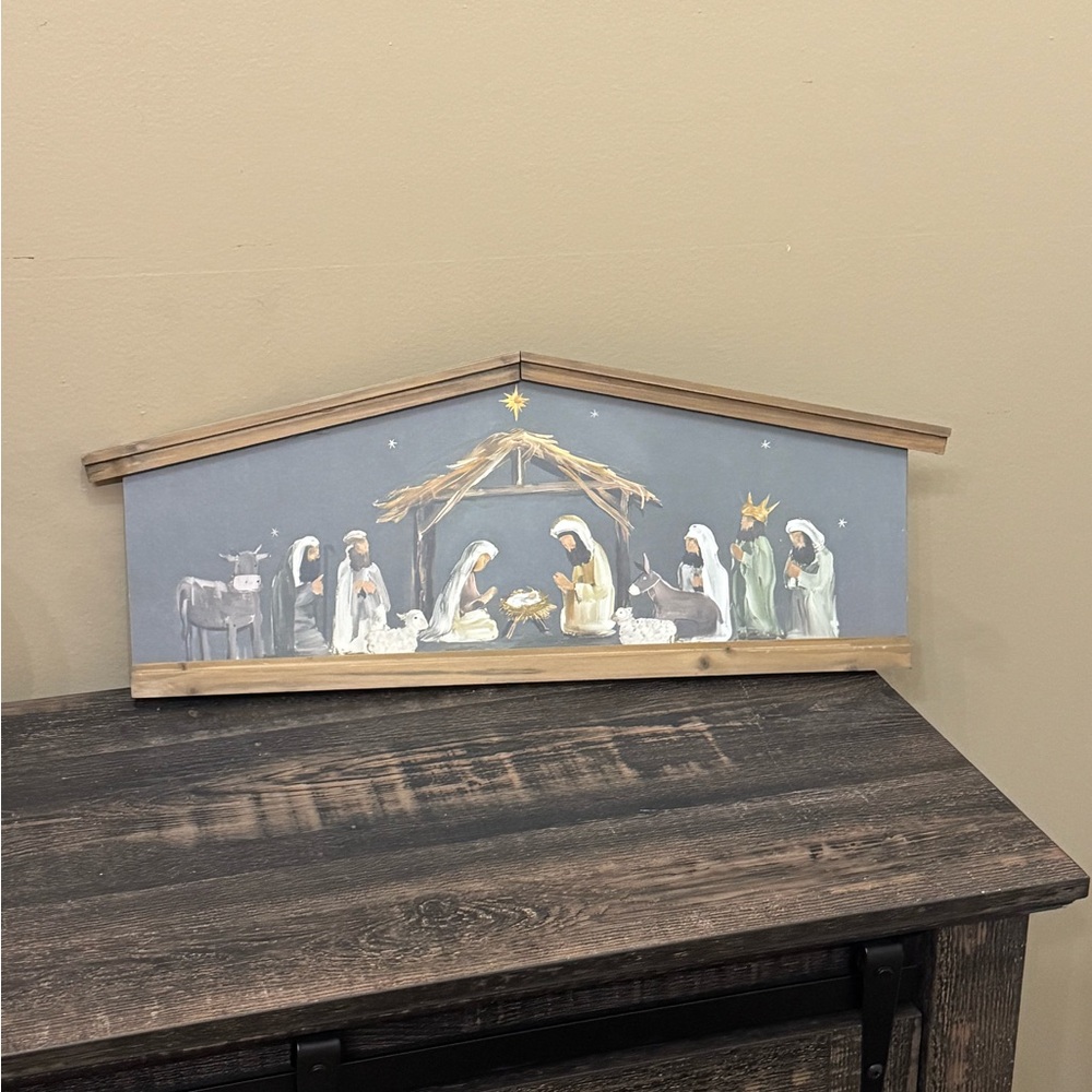 Nativity Scene Wall Art